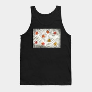 Acer and fern leaf abstract Tank Top